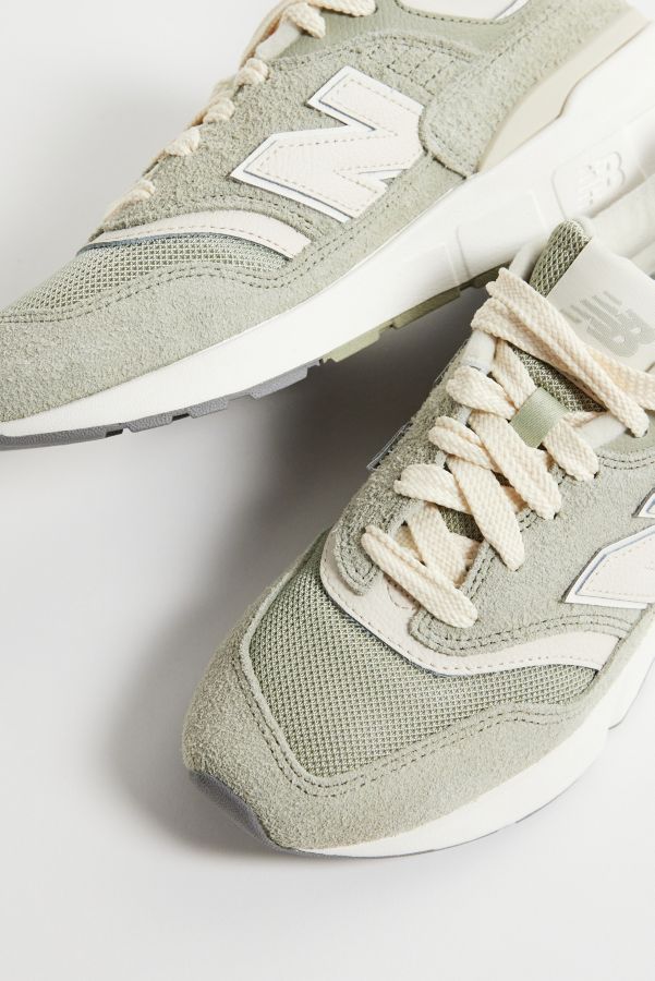 Slide View: 5: New Balance Olivgrau 997 Turnschuhe