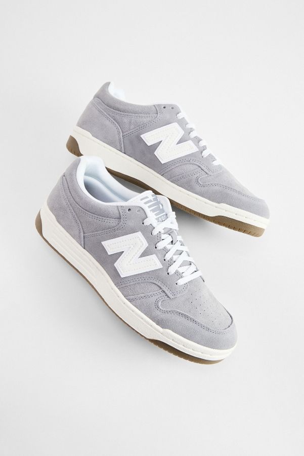 Vista de diapositivas: 3: Zapatillas New Balance 480 de Gamuza Gris