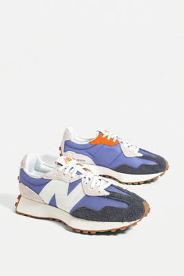 new balance 327 trainers blue