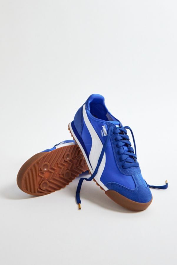 Vista diapositiva: 2: PUMA Blue Roma Trainers