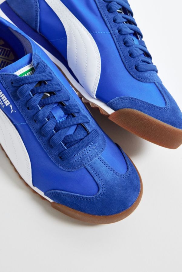 Vista diapositiva: 3: PUMA Blue Roma Trainers