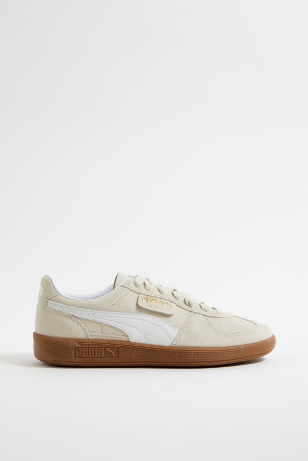 Slide View: 3: Puma Palermo Beige Turnschuhe