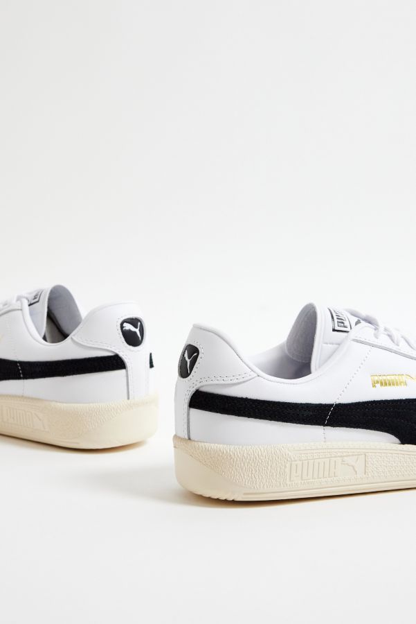 Vista de diapositivas: 4: Zapatillas Deportivas PUMA de Ante Negro y Blanco