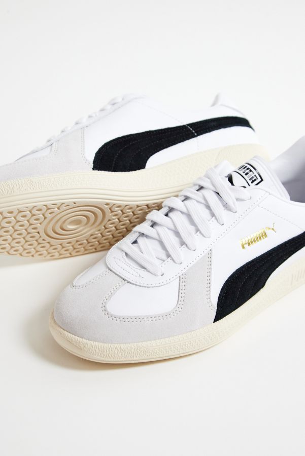 Vista de diapositivas: 5: Zapatillas Deportivas PUMA de Ante Negro y Blanco