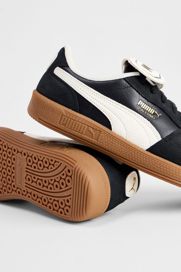 Vista de diapositivas: 4: Zapatillas PUMA Negro y Blanco Palermo