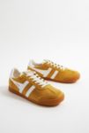 Thumbnail View 2: Gola - Baskets en daim Elan jaune et blanc