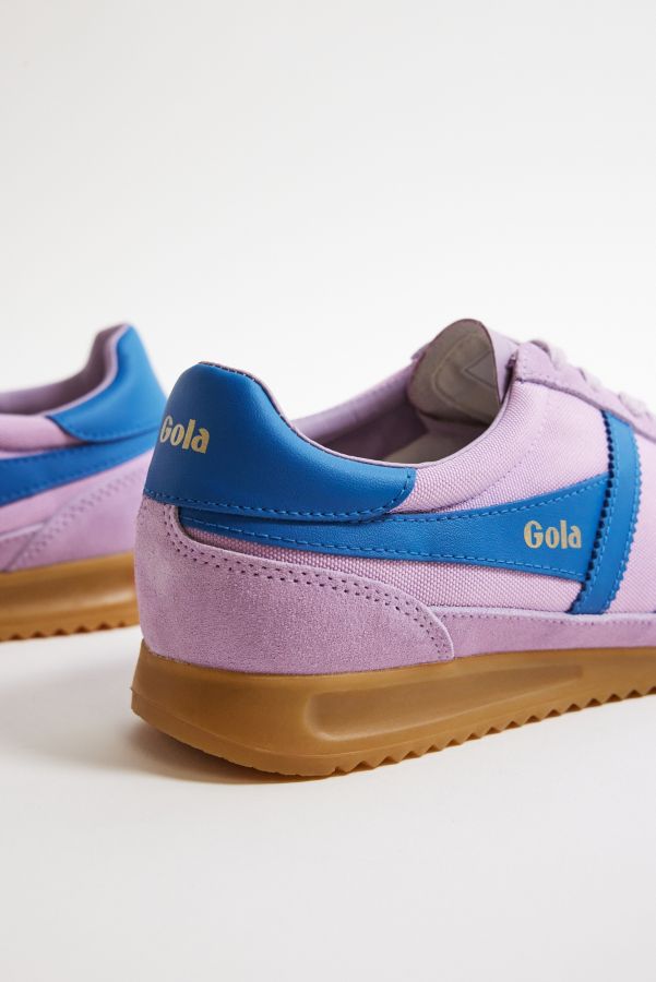 Slide View: 4: Gola - Baskets Tornado lilas et bleu