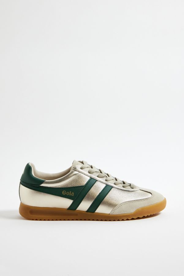 Vista diapositiva: 3: Scarpe da Ginnastica Gola Glim Oro & Verde Torpedo