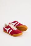 Visualizzazione miniature 2: Scarpe da Ginnastica Scamosciate Elan Rosse e Bianche Gola