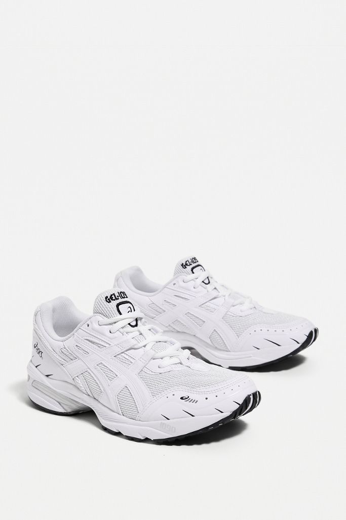 Asics GEL-1130 Blanc / Marine - Livraison Gratuite | Spartoo ! - Chaussures Baskets basses 75,00