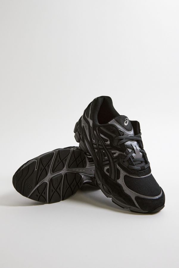 Vista diapositiva: 2: ASICS Black Gel-NYC Trainers