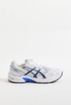 Thumbnail View 3: Baskets Asics Blanches & Bleues 1130