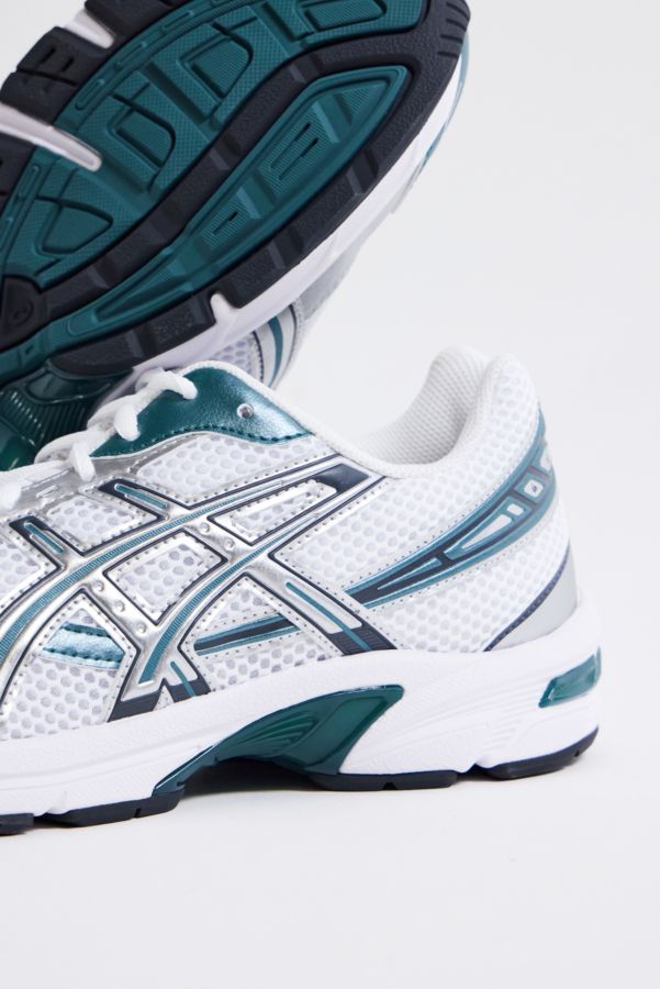 Vista diapositiva: 5: ASICS Bianco Blu Scuro Nettuno Gel-1130 Scarpe da Ginnastica