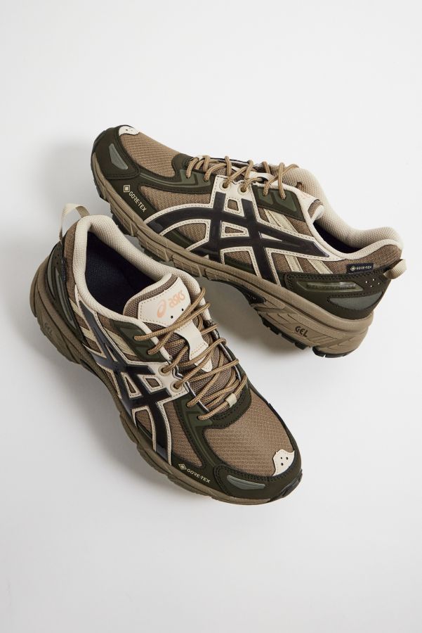 Slide View: 2: ASICS Kaffeebraun GEL-VENTURE 6 Trainers