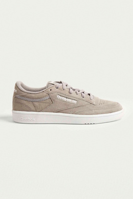 reebok club c 85 nubuck trainers