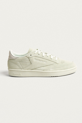 reebok club c 85 nubuck trainers