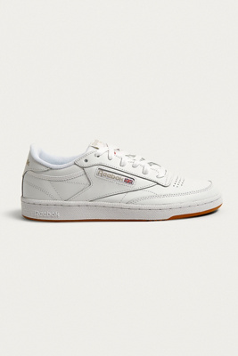 reebok white gum sole classic leather