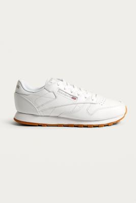 Reebok Classic White Leather Trainers | Urban Outfitters UK