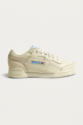 reebok cream trainers