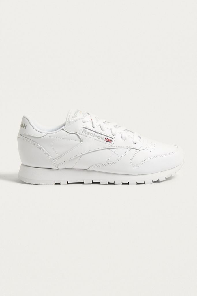 Reebok Classic White Leather Trainers Urban Outfitters UK