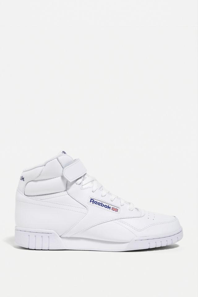 Reebok Ex-O-Fit White High Top Sneaker | Urban Outfitters UK