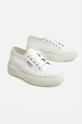 superga 2287 cotu white platform trainers