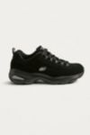 Skechers D’lites Ultra Reverie Black Trainers | Urban Outfitters UK