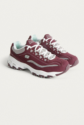 chaussures skechers bordeaux