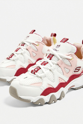 skechers one piece pink