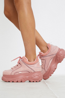 chunky trainers pink