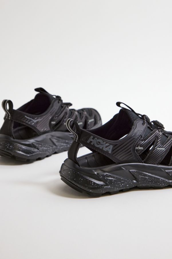 Vista diapositiva: 4: HOKA Black Hopara Trainers