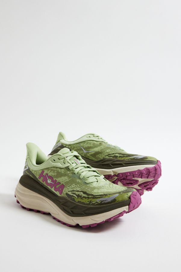 Vista diapositiva: 2: Scarpe da Allenamento HOKA Stinson 7 Verdi