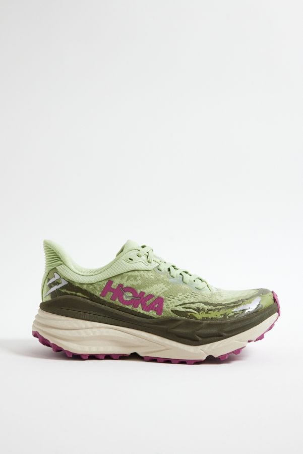 Vista diapositiva: 3: Scarpe da Allenamento HOKA Stinson 7 Verdi