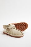 Thumbnail View 3: Reebok Beatnik Beige Suede Sandal