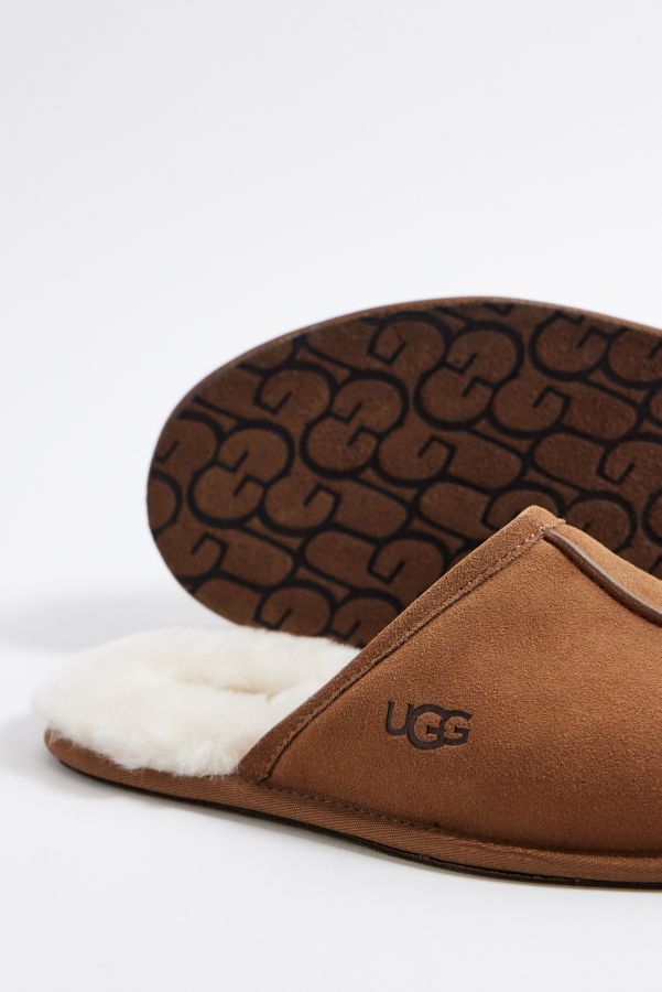 Slide View: 3: UGG Kastanienbraun Scuff Hausschuhe