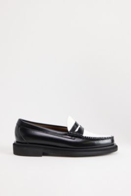 Mocasines Penny Larson Weejuns G.H.Bass Negro y Blanco