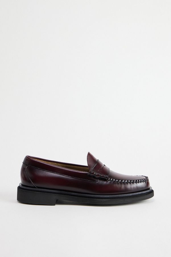 Slide View: 1: G.H.Bass Wein Schritt Larson Weejuns Penny Loafers