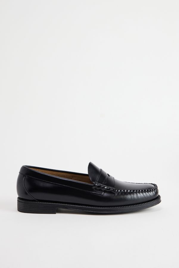 Slide View: 2: G.H.Bass Black Easy Weejuns Loafers