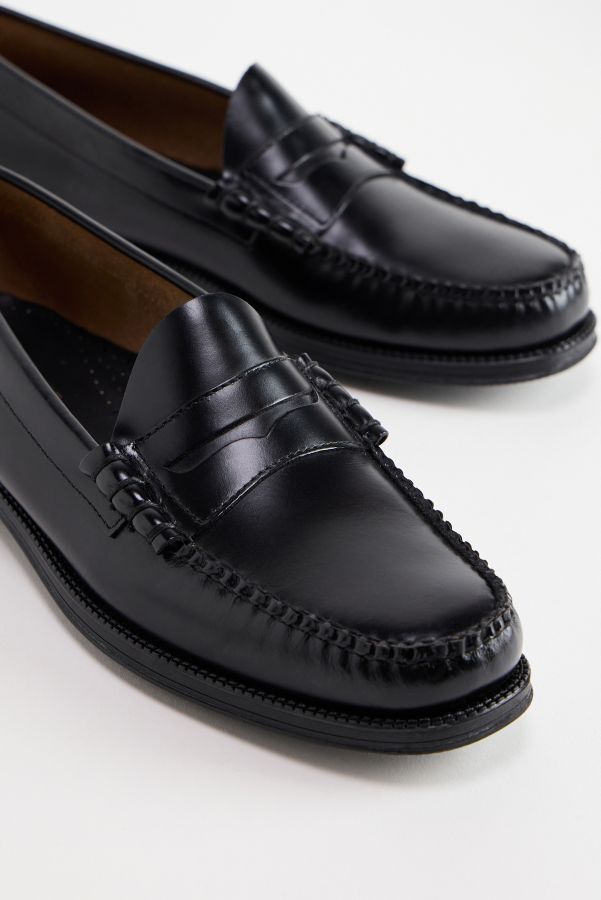 Slide View: 3: G.H.Bass Black Easy Weejuns Loafers