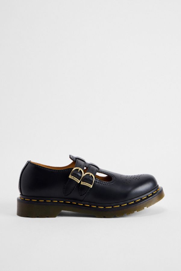 Slide View: 2: Dr. Martens Black 8065 Mary Jane Shoes