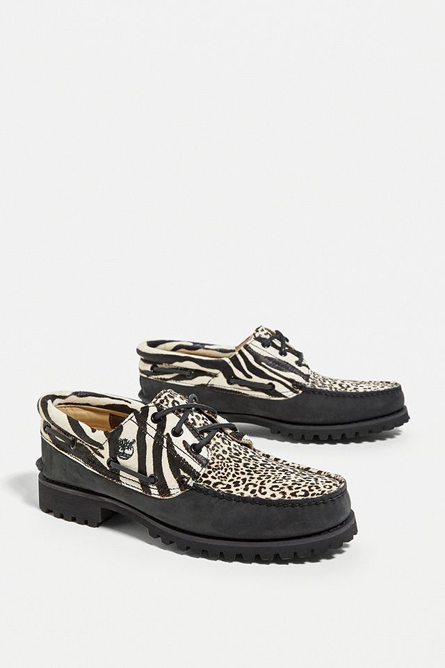 Timberland Zebra Icon 3-Eye Lug Shoes | Urban Outfitters UK