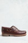 Visualizzazione miniature 3: Timberland Burgundy Full Grain Leather 3-Eyelet Lug Boat Shoes