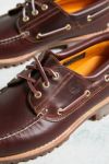 Visualizzazione miniature 5: Timberland Burgundy Full Grain Leather 3-Eyelet Lug Boat Shoes