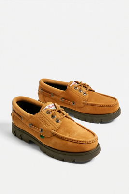 kickers lennon boat shoe brown