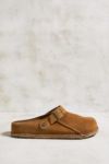 Thumbnail View 3: Birkenstock Mink Lutry Premium Suede Slippers