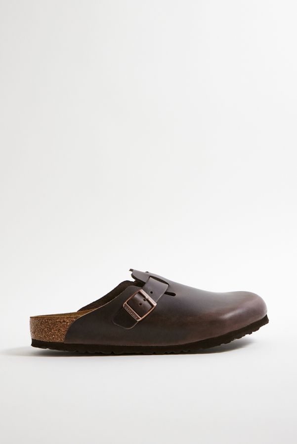 Vista diapositiva: 4: Birkenstock Habana Oiled Leather Boston Clogs