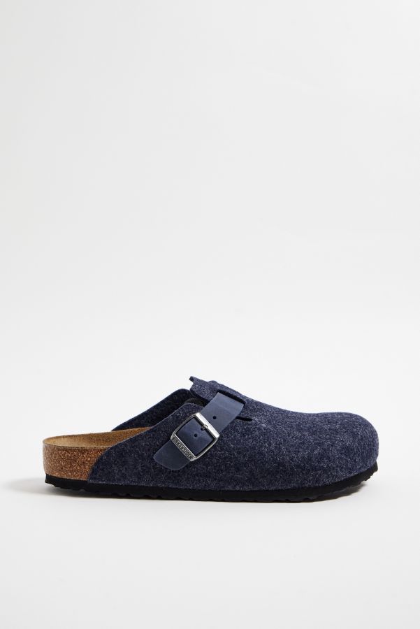 Vista diapositiva: 2: Zoccoli Boston Birkenstock in Feltro Midnight Mix