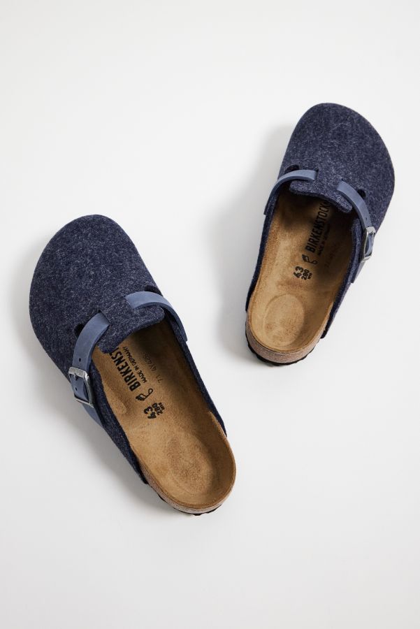 Vista diapositiva: 3: Zoccoli Boston Birkenstock in Feltro Midnight Mix