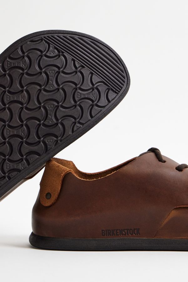 Slide View: 3: Chaussure Birkenstock Montana Cuir Huilé Cuoio