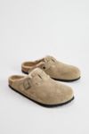 Visualizzazione miniature 1: Zoccoli Boston Birkenstock Taupe Foderati in Shearling